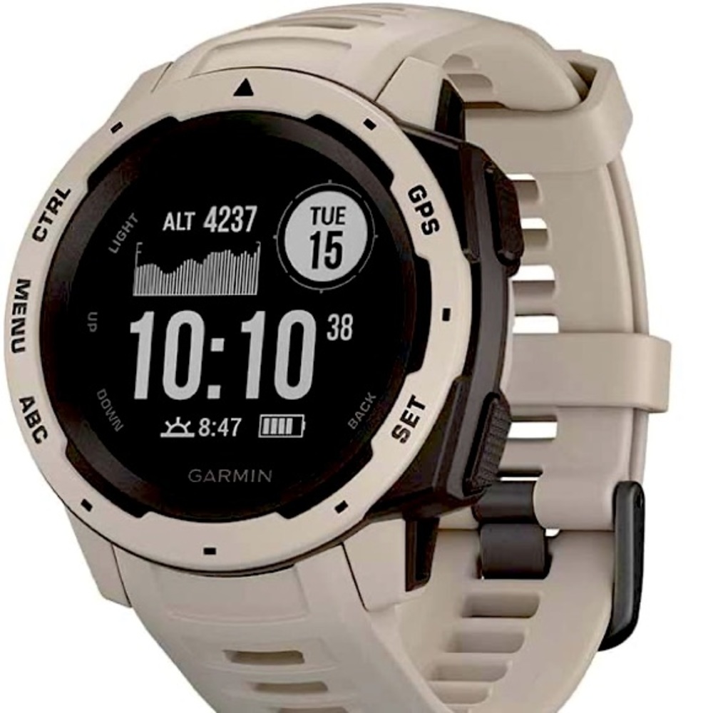 Garmin 010-02064-01 Instinct, Rugged Outdoor Watch with GPS